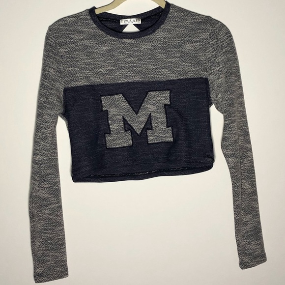 University of Michigan Cropped Top - Picture 2 of 3
